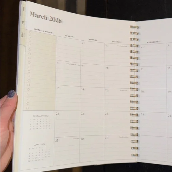 The Everygirl 2026 Lavender Planning Calendar - Picture 6 of 11